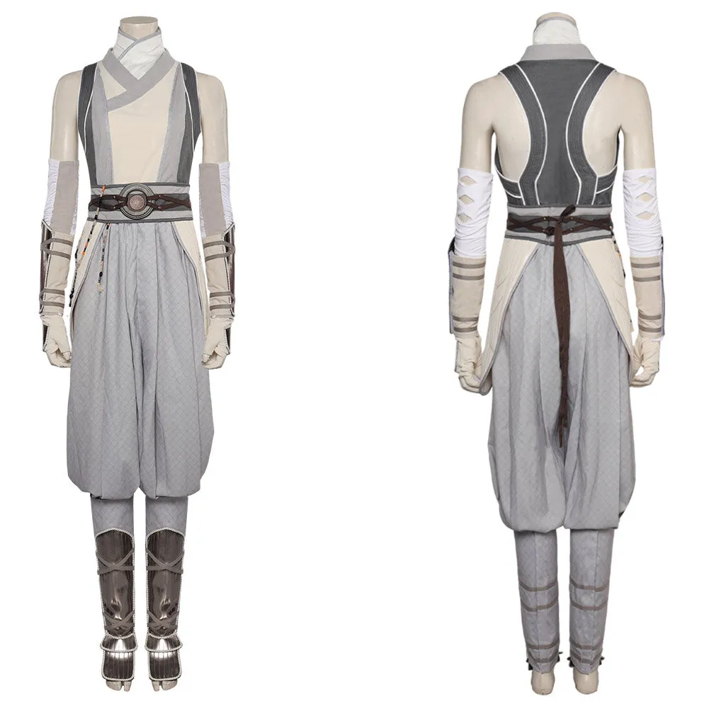 Ahsoka Tano White Cosplay Costume Outfits Halloween Carnival Suit