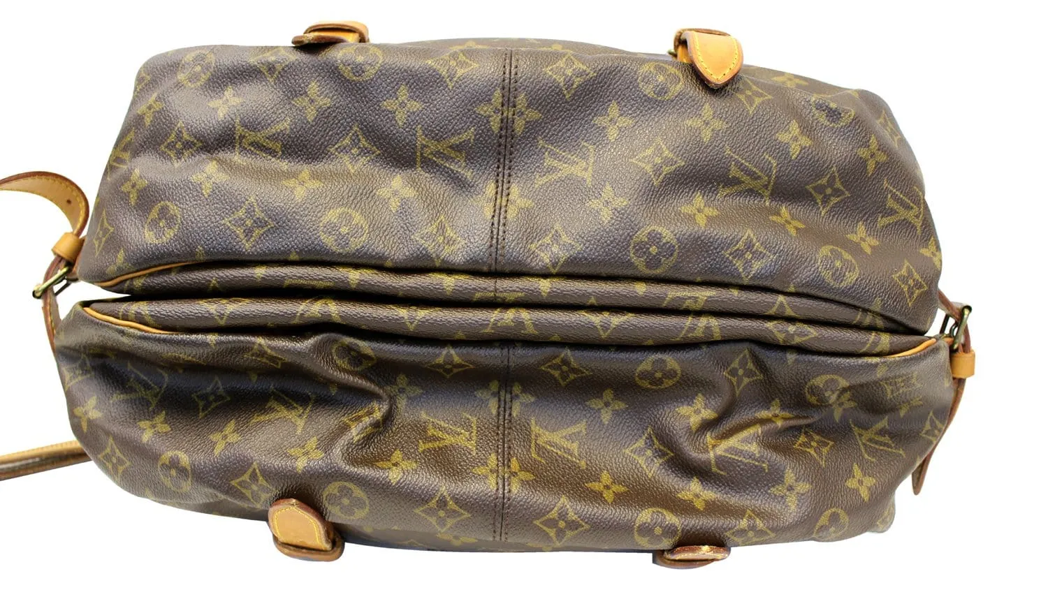 LOUIS VUITTON Shoulder Bag Used Monogram Saumur 43