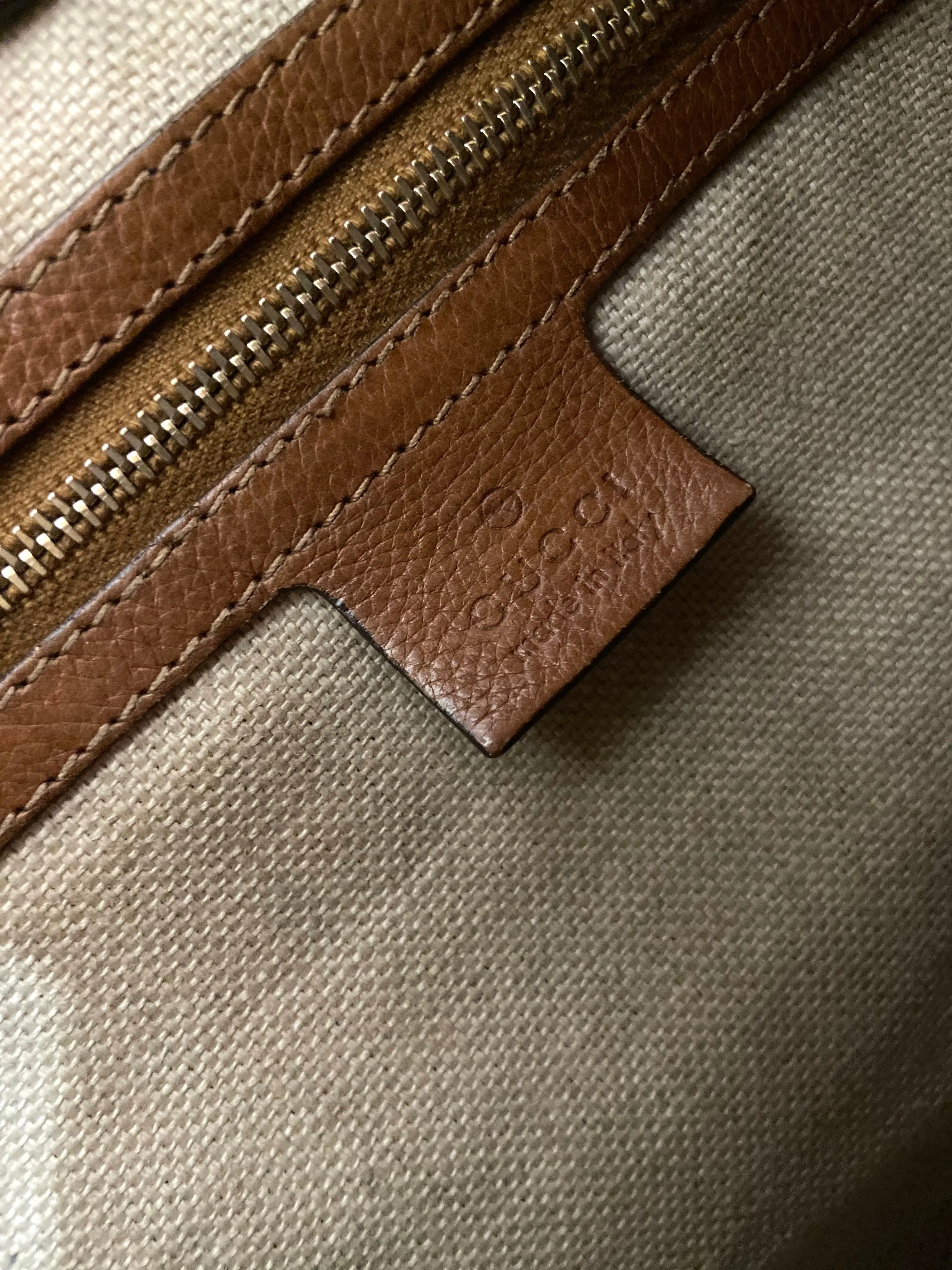 Marrakech Hobo Gucci Canvas Medium