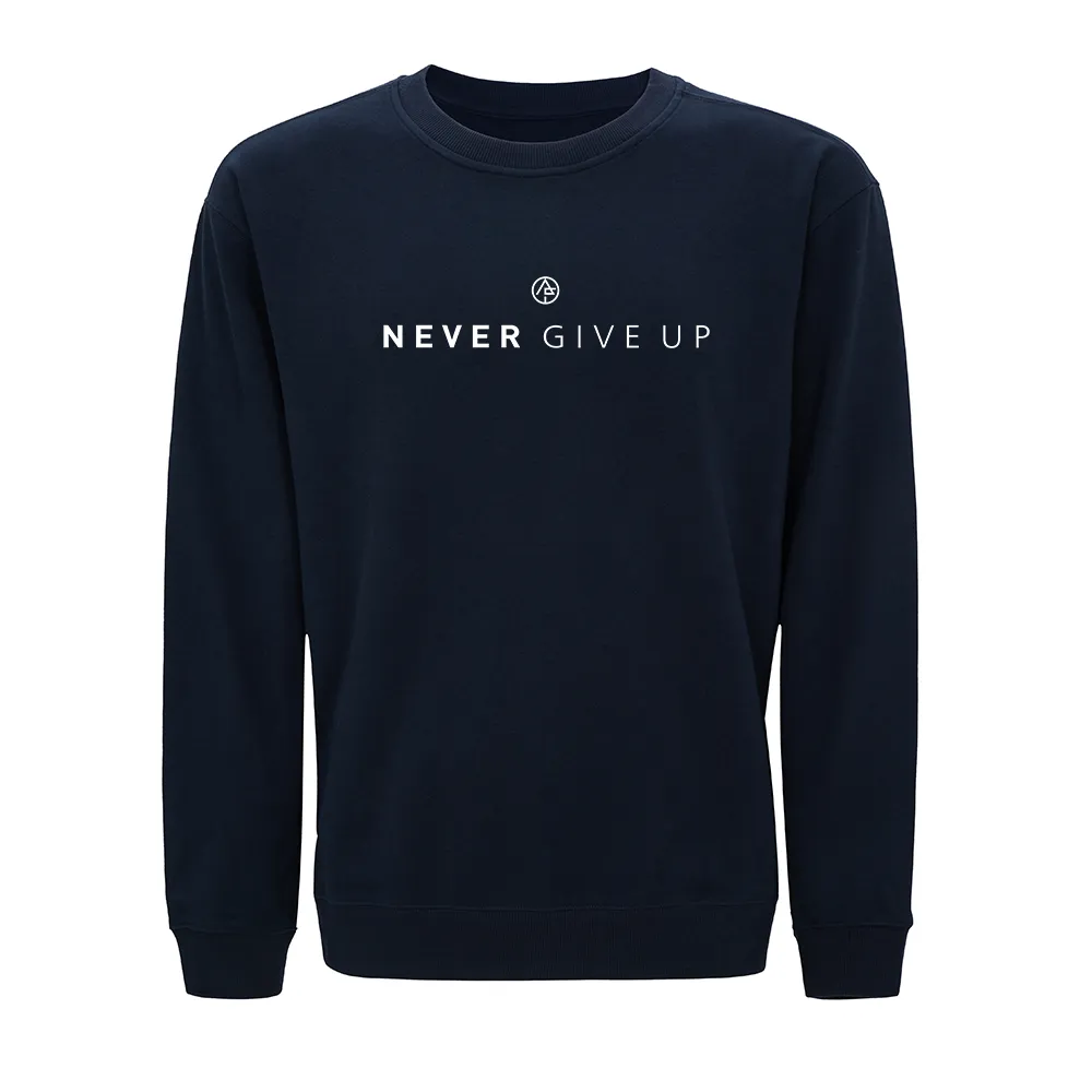 Never Give Up Crewneck Sweatshirt