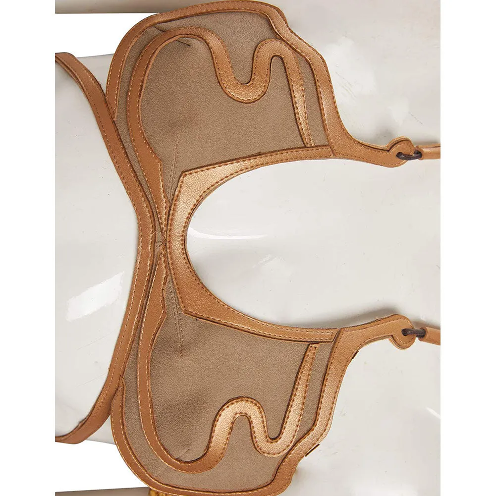 Return of the Jedi Leia Slave Leia Metal Bikini Cosplay Costume Outfits Halloween Carnival Suit