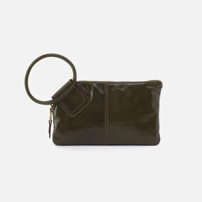 Sable Leather Wristlet